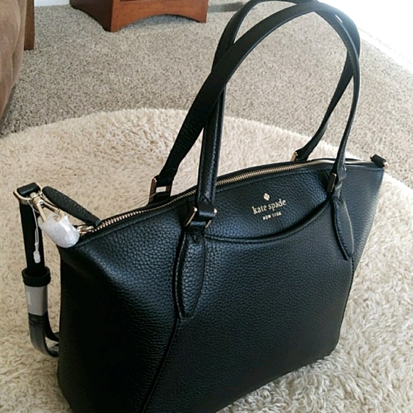 NWT Kate Spade Black Monica Satchel - Picture 8 of 9